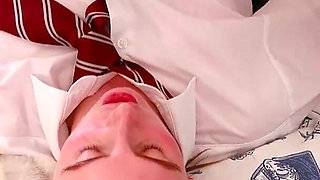 Schoolgirl Virgin's First Fuck