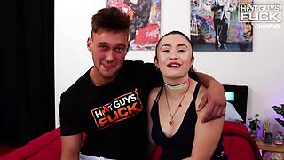 Butt action with tempting darling from Hot Guys Fuck