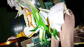 Genshin Impact - Dendro Archon Rukkhadevata X Hilichurl Sex - 3D Hentai Animations