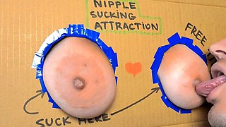 Big-Titted MILF's Nipple Attraction