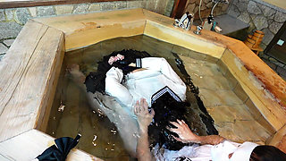 Dripping Uniform, Restrained in a Bathtub, off-campus Lesson