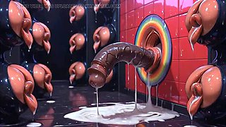 Hot 3D Cartoon Fantasy: Corruption Path Part 1 Teaser - Cum Swallowing & Creampie Compilation