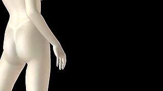 Animated 3D Porn - Very Beautiful Girl Giving Different Sexy Poses