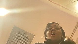 Quick Nut Solo Masturbation in Walmart Bathroom
