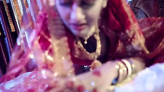 Desi Cute 18+ Girl Very 1st Wedding Night With Her Husband And Hardcore Sex ( Hindi Audio )