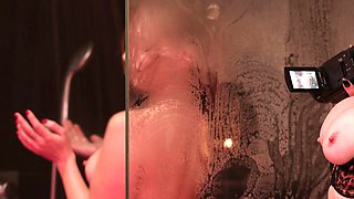 Girl on girl fun with Mackenzie, Alice, Clea, and Jada