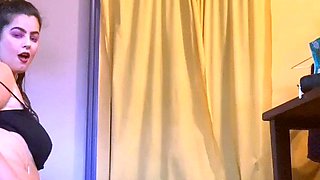 Big boobs milf masturbates with her dildo