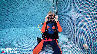 Scuba Retreat Day 2 - Sneaky Sparkly Plug Spotted by My Instructor