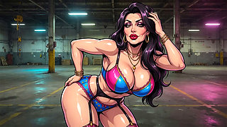 Sexy Huge Boobs Animation
