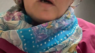 Hot Mess MILF & a Close up View of Her Beautiful Pissing Pussy After Doing the Desperate Toilet Dance!