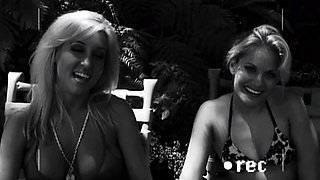 Blonde Blowjob Outdoor