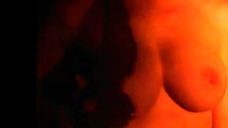 Stunning cougar passion solo striptease