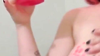 Wax Play in Boobs and Blowjob Full Video