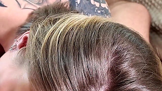 Washing the Refrigerator Ended in Fucking