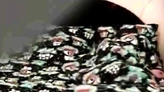 my niece Patty caught toying in our guest room