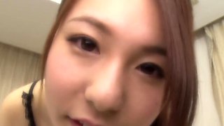 JAV cutie shows true love for sex and love for sucking cock