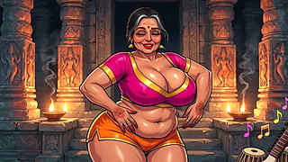 Huge Boobs Indian Animation