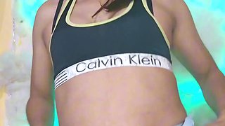 Luxurious transvestite wanking rich