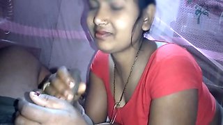 Desi Bhabhi Sex Boyfriend Sex In Home And Cum In Mouth