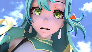 giantess animation 3d