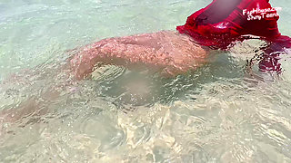 910 in Pantyhose Under Water