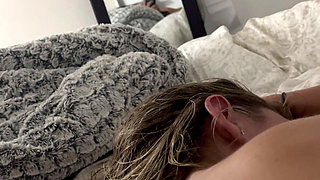 Rubbing Her with Lotion and Then Fingers to Orgasm