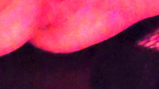 Musclemommy is so horny that she can't stop fucking and squirting herself