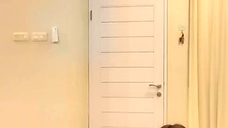 Bondage fetish solo toying hussy