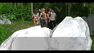 The Lust City 1 - Red Head Sofia Gets Fucked Hard and Good in the Jungle
