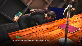 MILF Ariana Sidestory - Kiara Makes Her Husband’s Secretary Swallow Ariana Stepson's Cum as Punishment