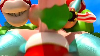 Rosalina and Four piranha plants? [Wyerframez] [Sub