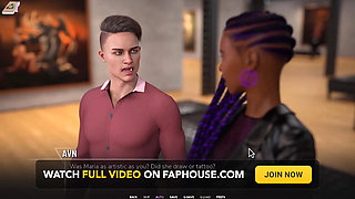 Museum Date Getting Aroused by Nude Art - Taboo University 5