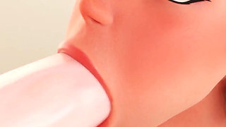 Huge Ass BBW Stepmom MILF with Big Tits Gives Blowjob &gets Face Fucked by Big Cock Stepson. He Cums in Her Mouth - Mansion Days