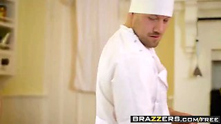 Brazzers - real wifey stories - the caterer scene starring am