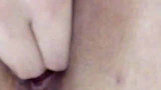 Slowmo Fingering My Shaved Pussy