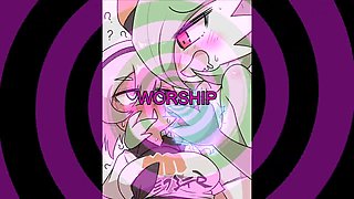 Princess Sonia in a mind-bending loop of pleasure