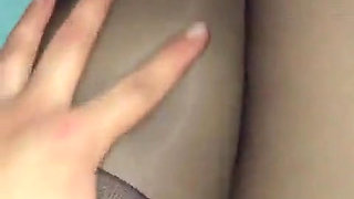 Bitch in Transparent Tights.