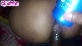 Rj Nisha with Boyfriend Sexy in Bathroom