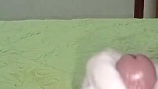 Granny Masseuse Rich with Gloves