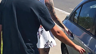 My Car Broke Down. a Stranger Fixed It in Exchange for a Blowjob and Sex.