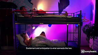 Lika Star's Beautiful Blonde in a Hot Outdoor Hostel Affair