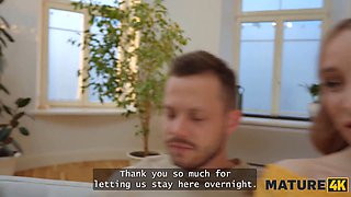 Hot Russian Mature sluts Moon Flower and Polly Yang caught cheating on camera with a steamy threesome