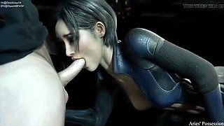 Hot 3D Hentai Compilation - Resident Evil Girl Fucked Hard with Sound