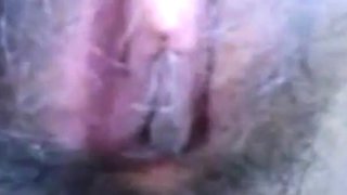 Malaysian Babe Strips Naked in the Bushes