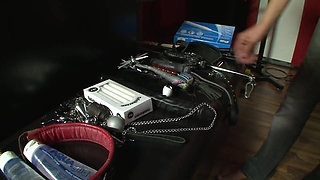 BDSM Babes Get Tied, Whipped and Ass Toyed