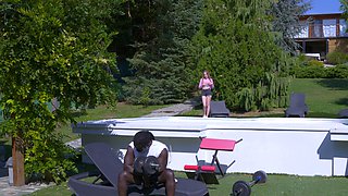 Eva Barbie Gets Rough BBC Anal Outdoors