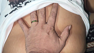 Bangla Hot Aunty and Me Home Enjoy Part 01