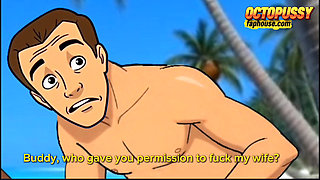 White Guy Fucked a Married Black Slut on a Wild Beach. Sexual Aftermath.