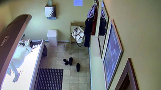 Sweet petite redhead pussy massage hidden cam fucking