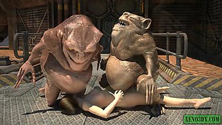 Filthy Goblin Wad. Sci-Fi THREE DIMENSIONAL porno